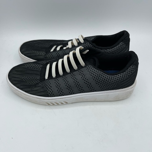 K-Swiss Black Court Addison Textile Sneakers Size 8 - Picture 1 of 6